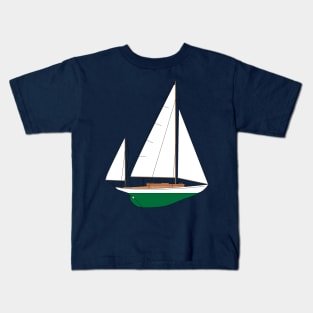 Concordia Yawl Sailboat Kids T-Shirt